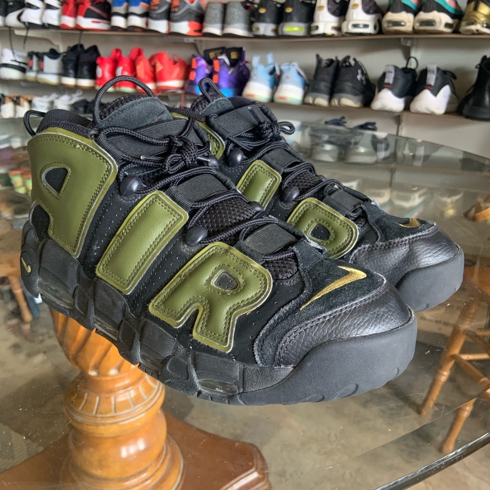 Men’s 12 (46) Nike Air Mote Uptempo ‘Rough Green’. - Picture 1 of 7